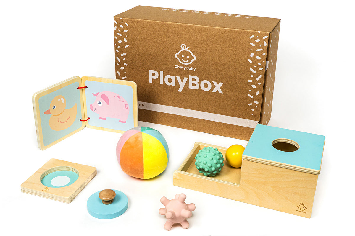Jouets éducatifs bébé 7 mois, 8 mois, Play Box