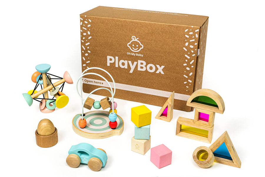 9-10 mois - Play Box 'Laisse-moi toucher'